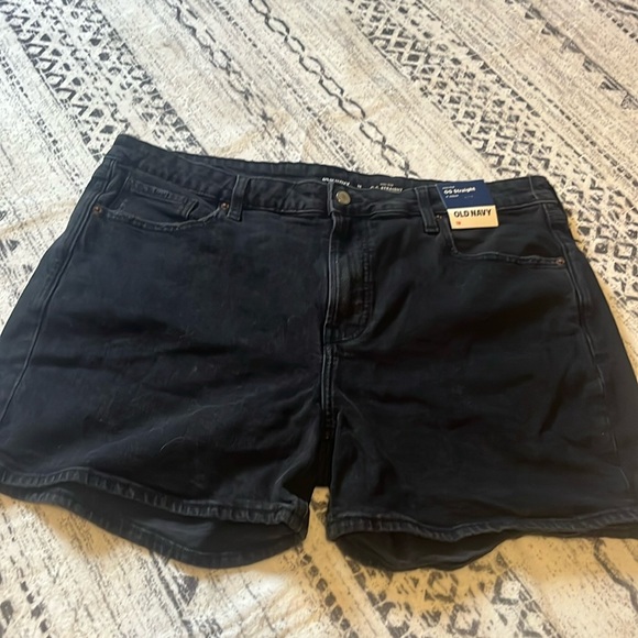 Old Navy Denim - Old navy black jean shorts